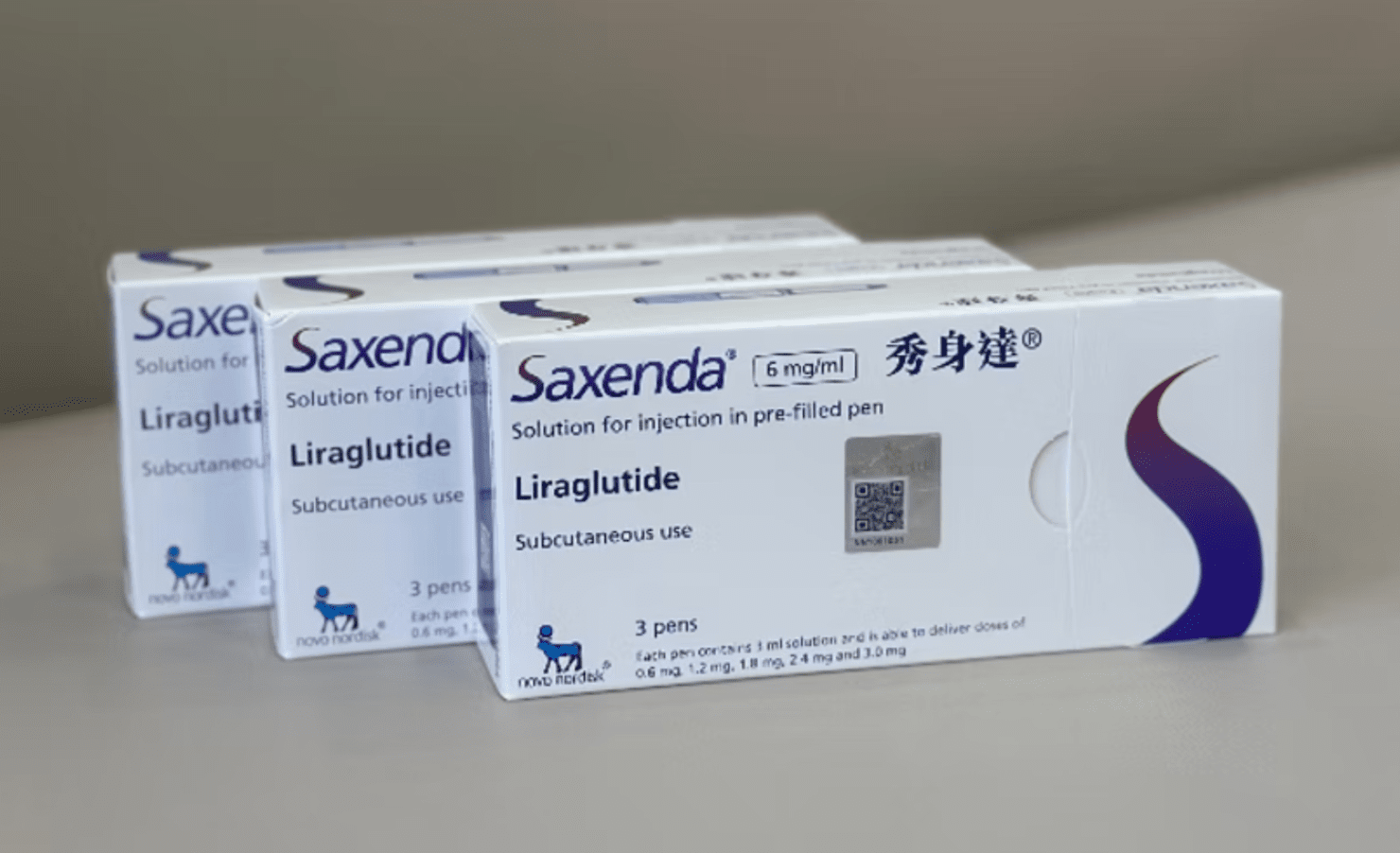 Saxenda 產品展示
