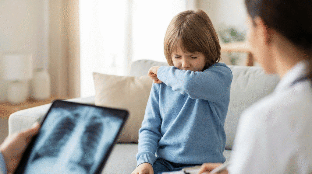 9歲童流感後咳不停？小心這菌感染，恐罹肺炎！