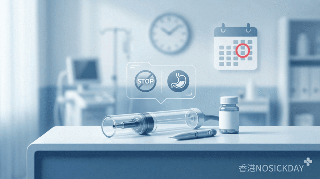 施打瘦瘦針後進行無痛腸胃鏡？醫師提醒：這時間點前務必停藥！